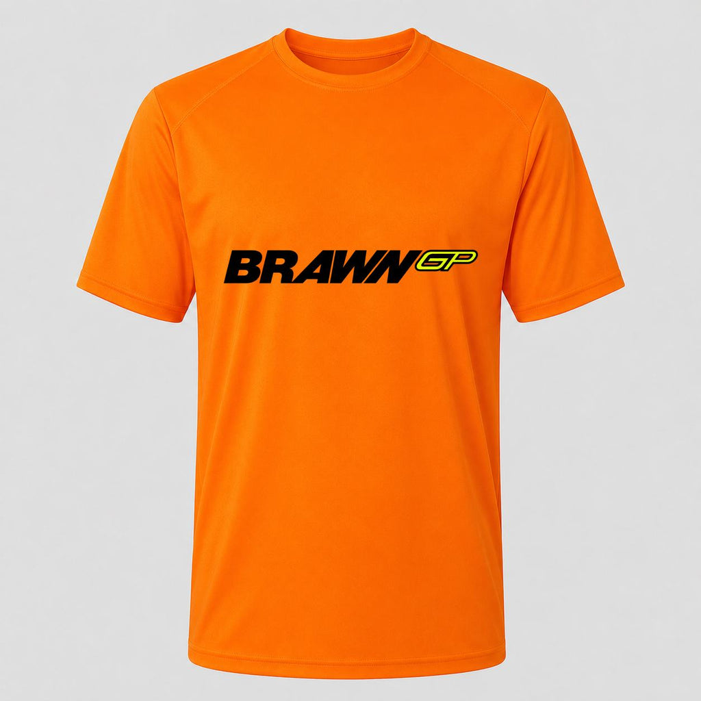 Men's Brawn GP Performance T-Shirt - Orange