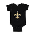 New Orleans Saints Baby Romper Onesie - Black