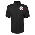 Pittsburgh Steelers Black polyester polo