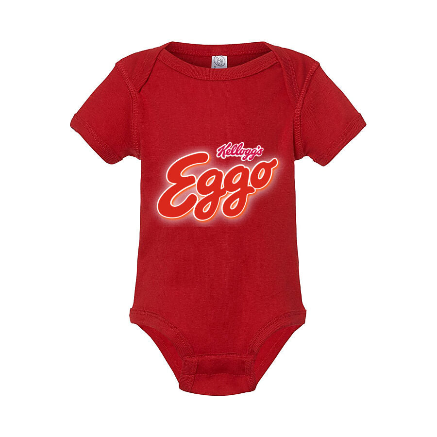Eggo Baby Romper Onesie - Red