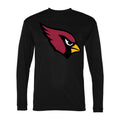 Men's Arizona Cardinals Polyester Long Sleeve T-Shirt - Black