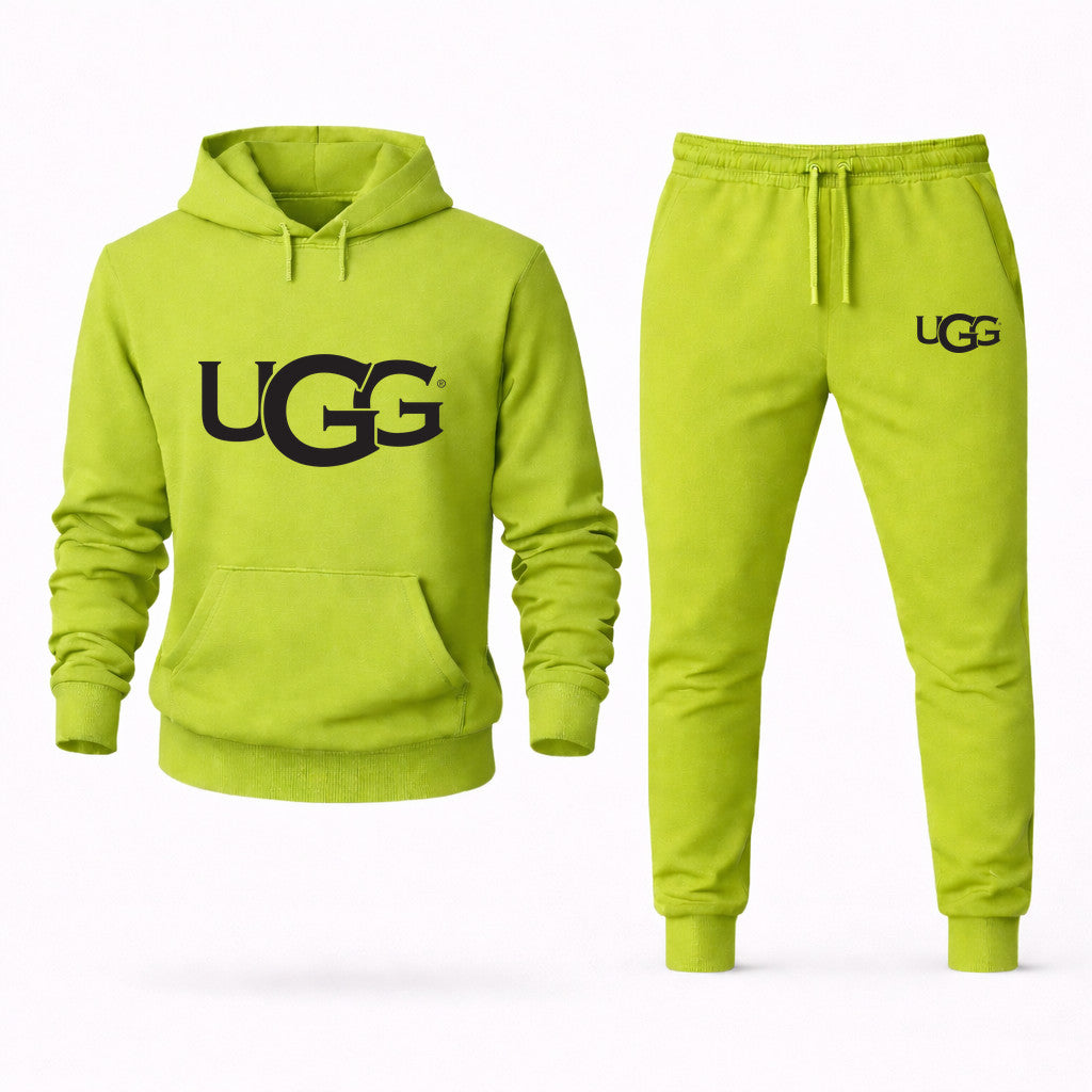 UGG Hoodie and Joggers Set - Lime Green