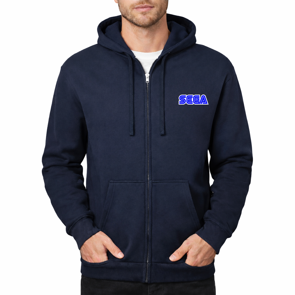 SEGA Zipper Hoodie - Navy