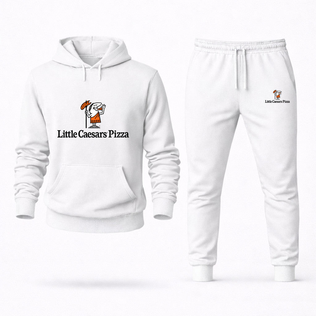 Little Caesars Hoodie and Joggers Set - White