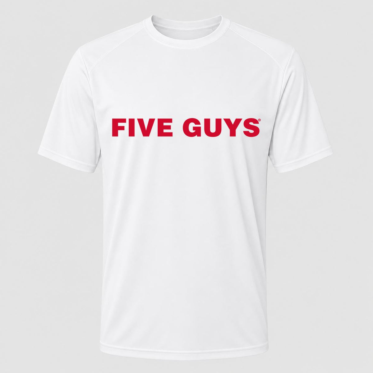 Men's Five Guys Performance T-Shirt - White