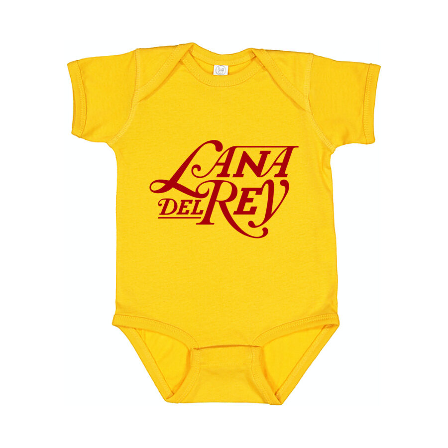 Lana Del Rey Baby Romper Onesie - Yellow