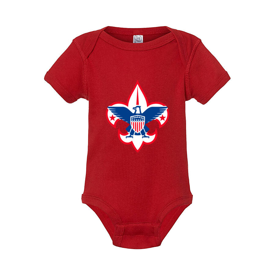 Boy Scouts of America Baby Romper Onesie - Red