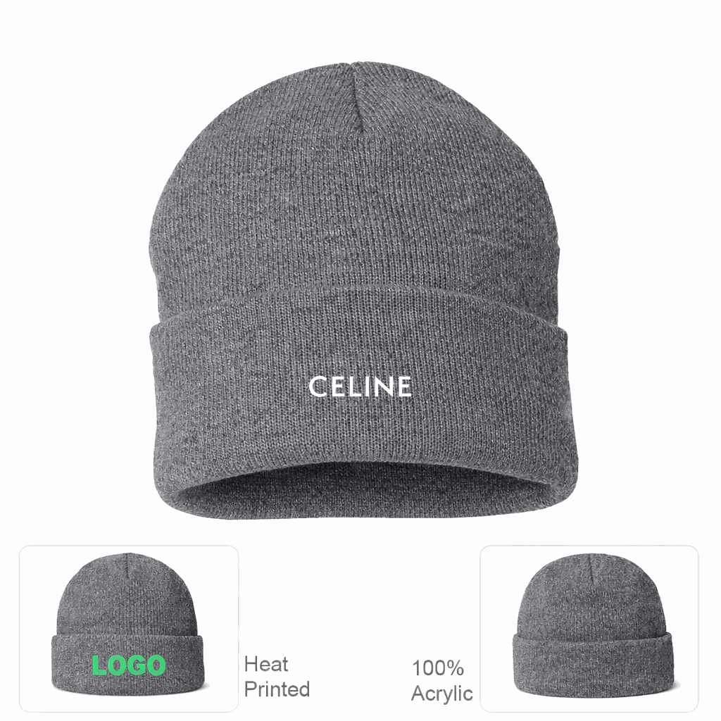 Celine Beanie Hat - Grey