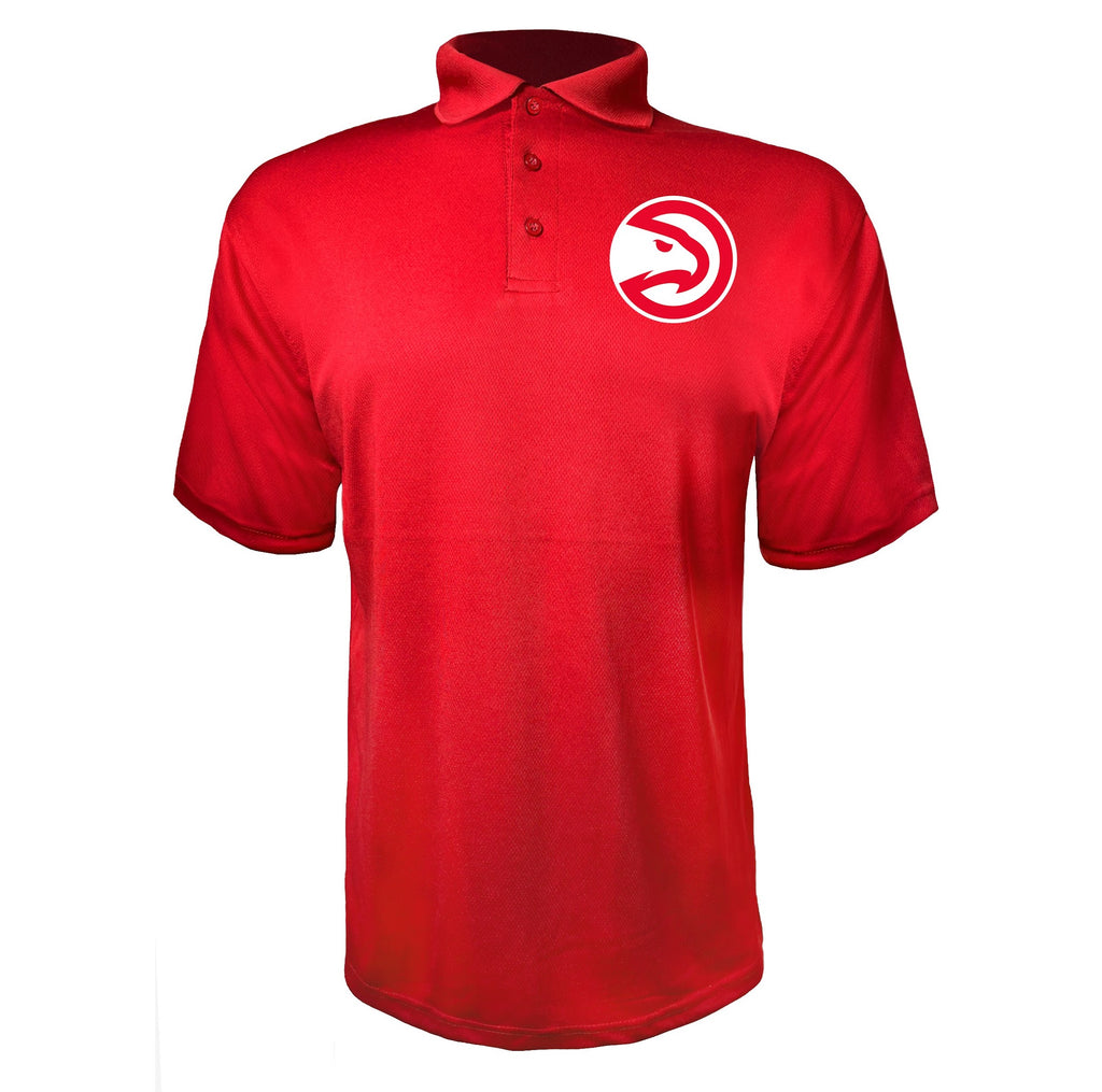 Atlanta Hawks Red polyester polo