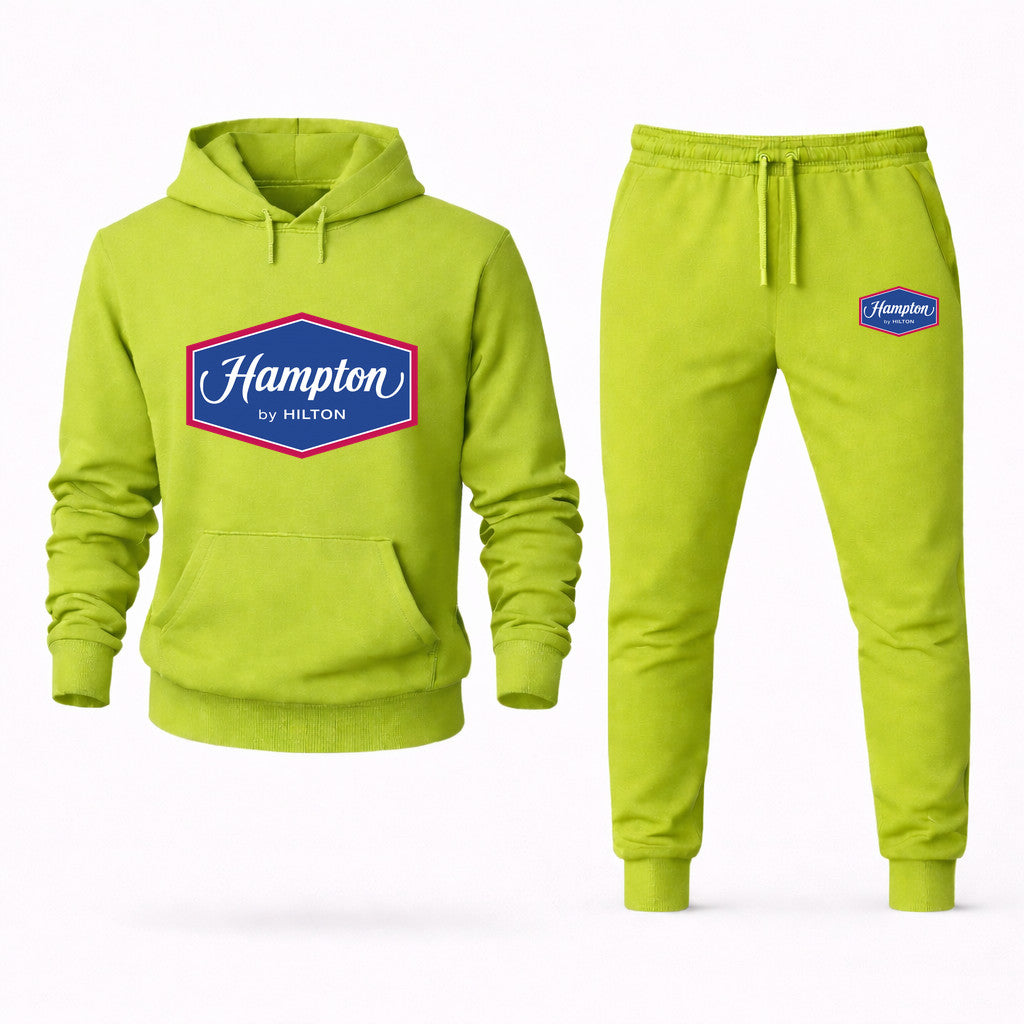 Hampton Hoodie and Joggers Set - Lime Green