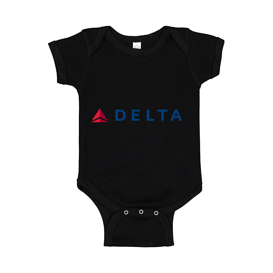 Delta Air Lines Baby Romper Onesie - Black