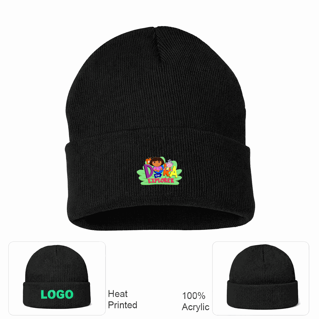 Dora the Explorer Beanie Hat - Black