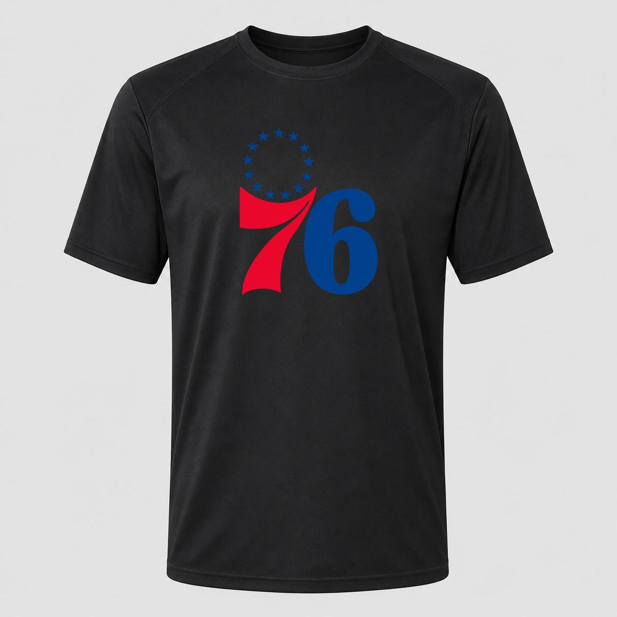 Men's Philadelphia 76ers Performance T-Shirt - Black