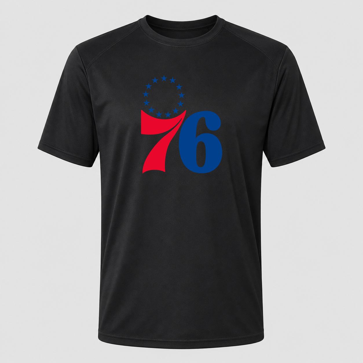 Men's Philadelphia 76ers Performance T-Shirt - Black