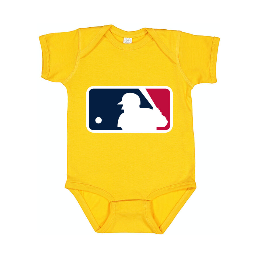 Major League Baseball Baby Romper Onesie - Yellow