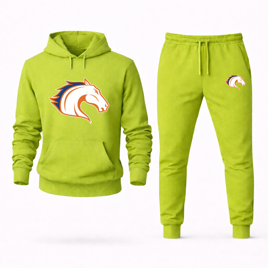 UT Arlington Mavericks Hoodie and Joggers Set - Lime Green