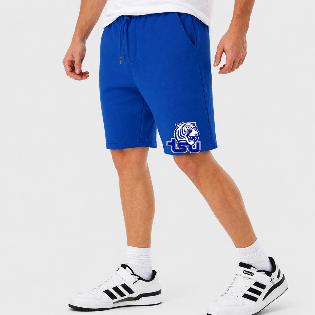 Men's Tennessee State Tigers Logo Cotton Shorts - Royal Blue