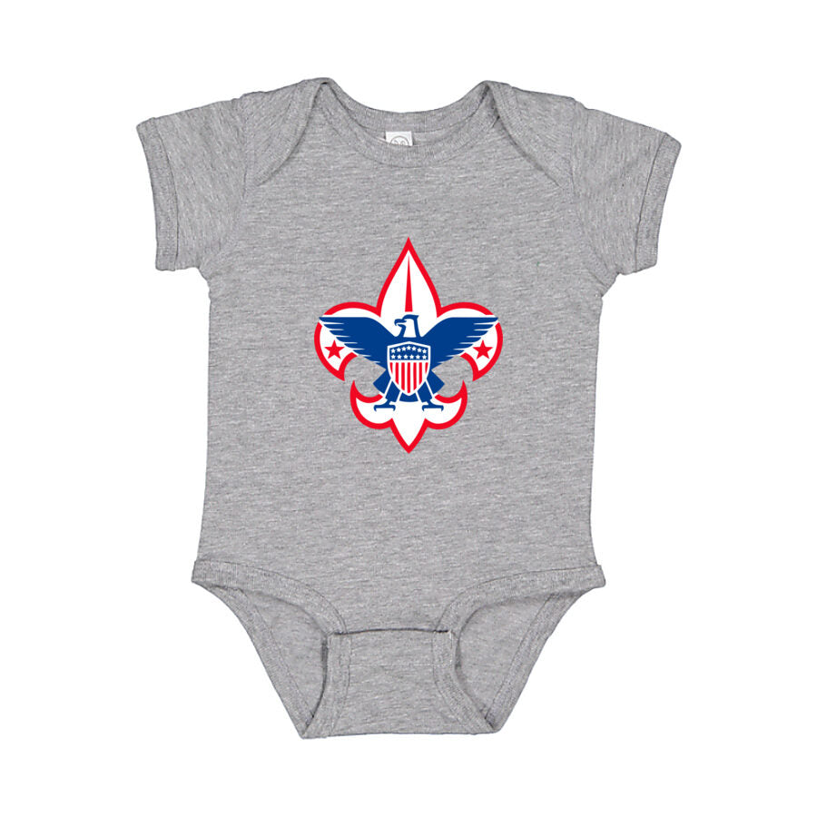 Boy Scouts of America Baby Romper Onesie - Gray