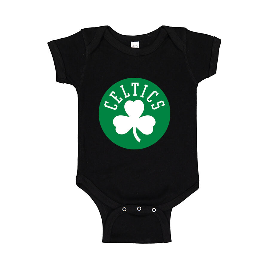 Boston Celtics Baby Romper Onesie - Black
