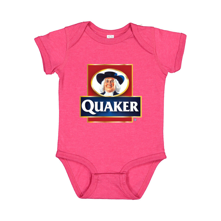 Quaker Baby Romper Onesie - Pink