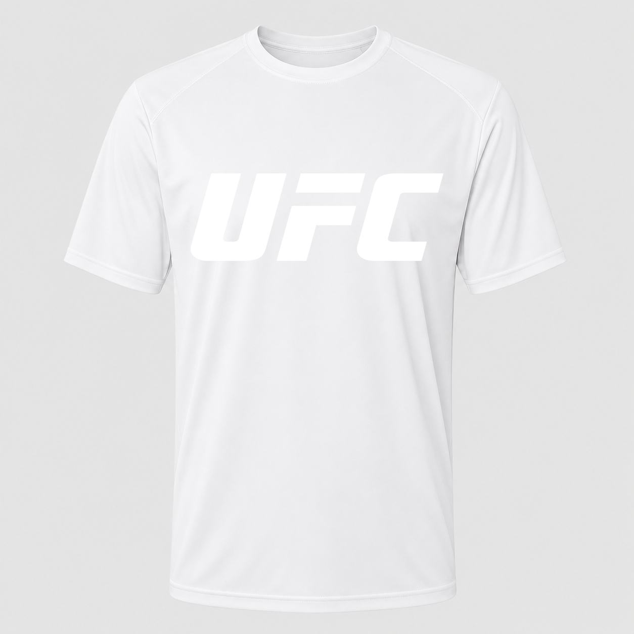 Men's UFC White Performance T-Shirt - White