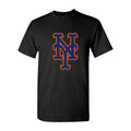 Men's New York Mets Cotton T-Shirt - Black