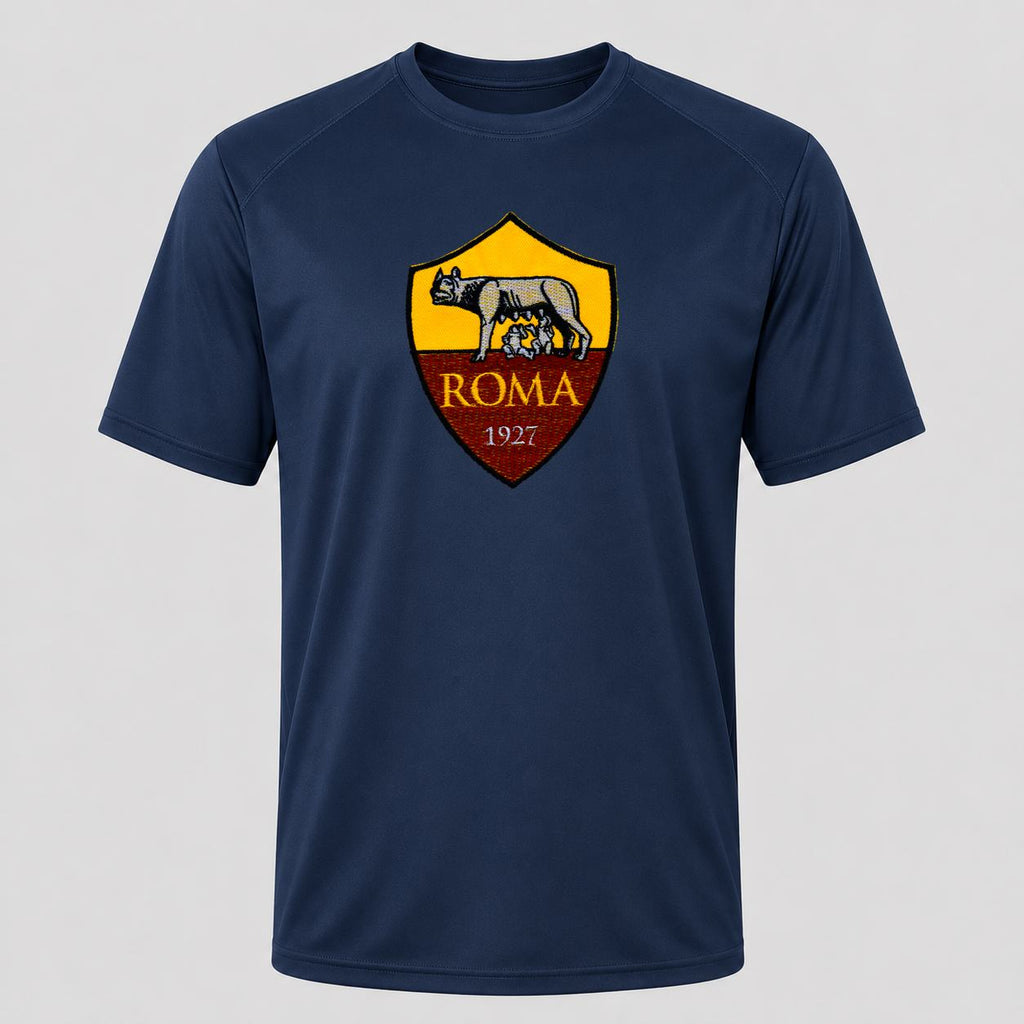 Men's AS Roma FC Performance T-Shirt - Navy