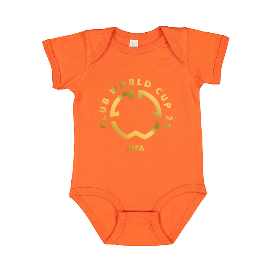 FIFA Club World Cup 2025 Baby Romper Onesie - Orange