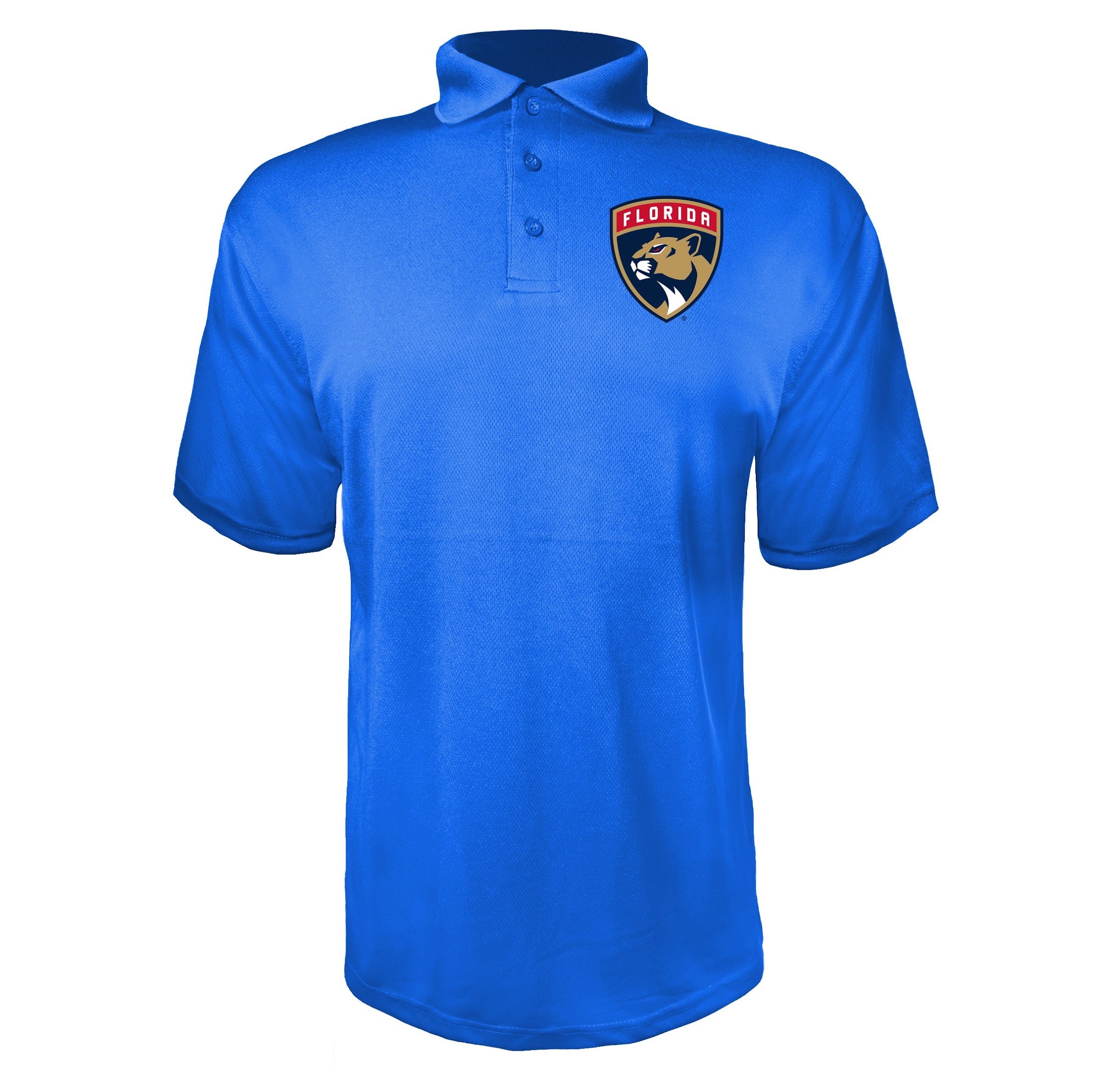 Florida Panthers Blue polyester polo