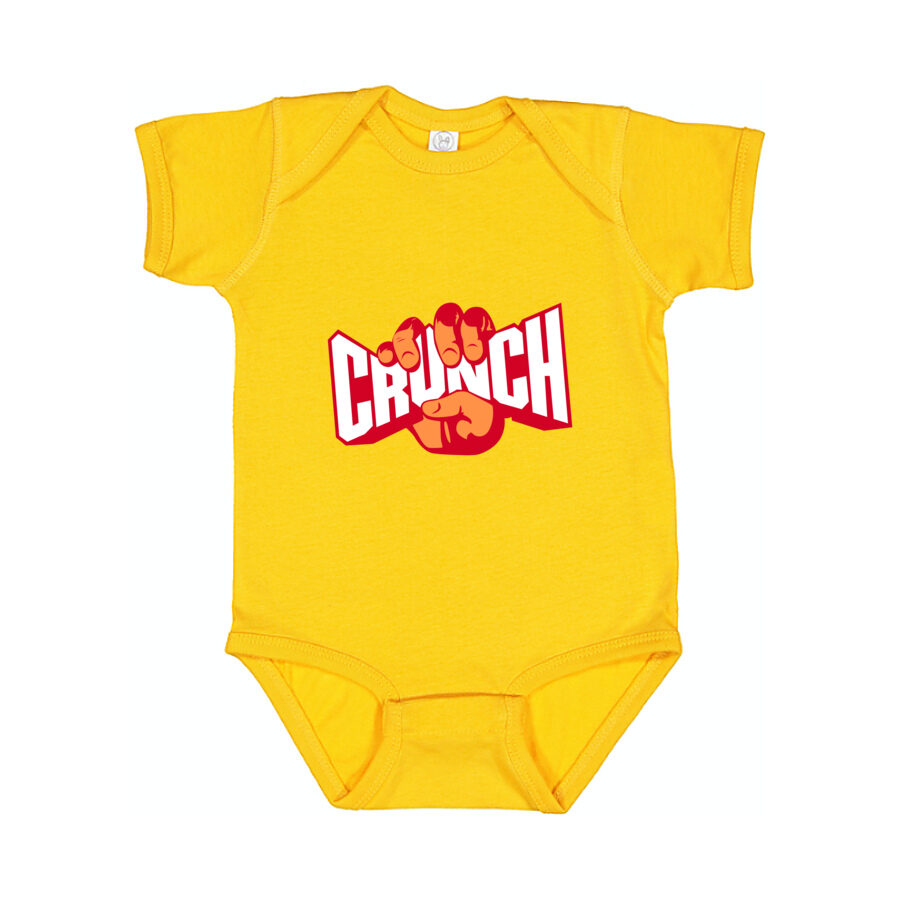 Crunch Fitness Baby Romper Onesie - Yellow