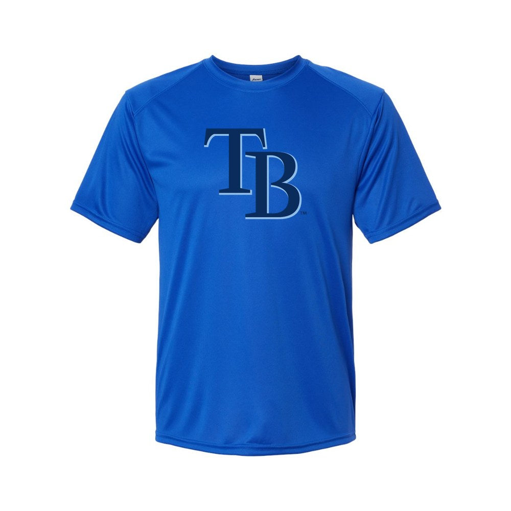 Tampa Bay Rays Polyester T-Shirt - Royal Blue