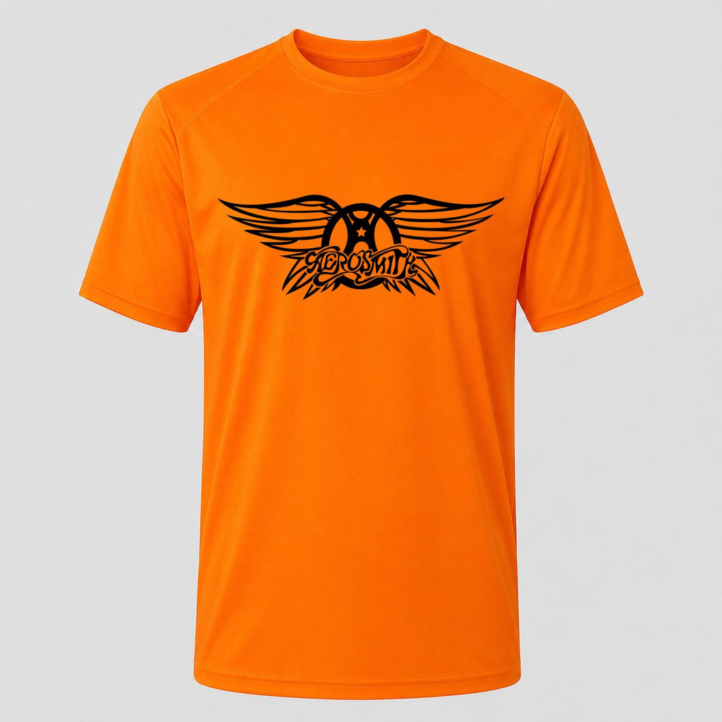 Men's Aerosmith Performance T-Shirt - Orange