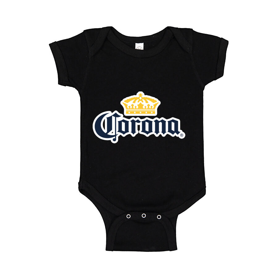 Corona Baby Romper Onesie - Black