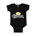 Corona Baby Romper Onesie - Black