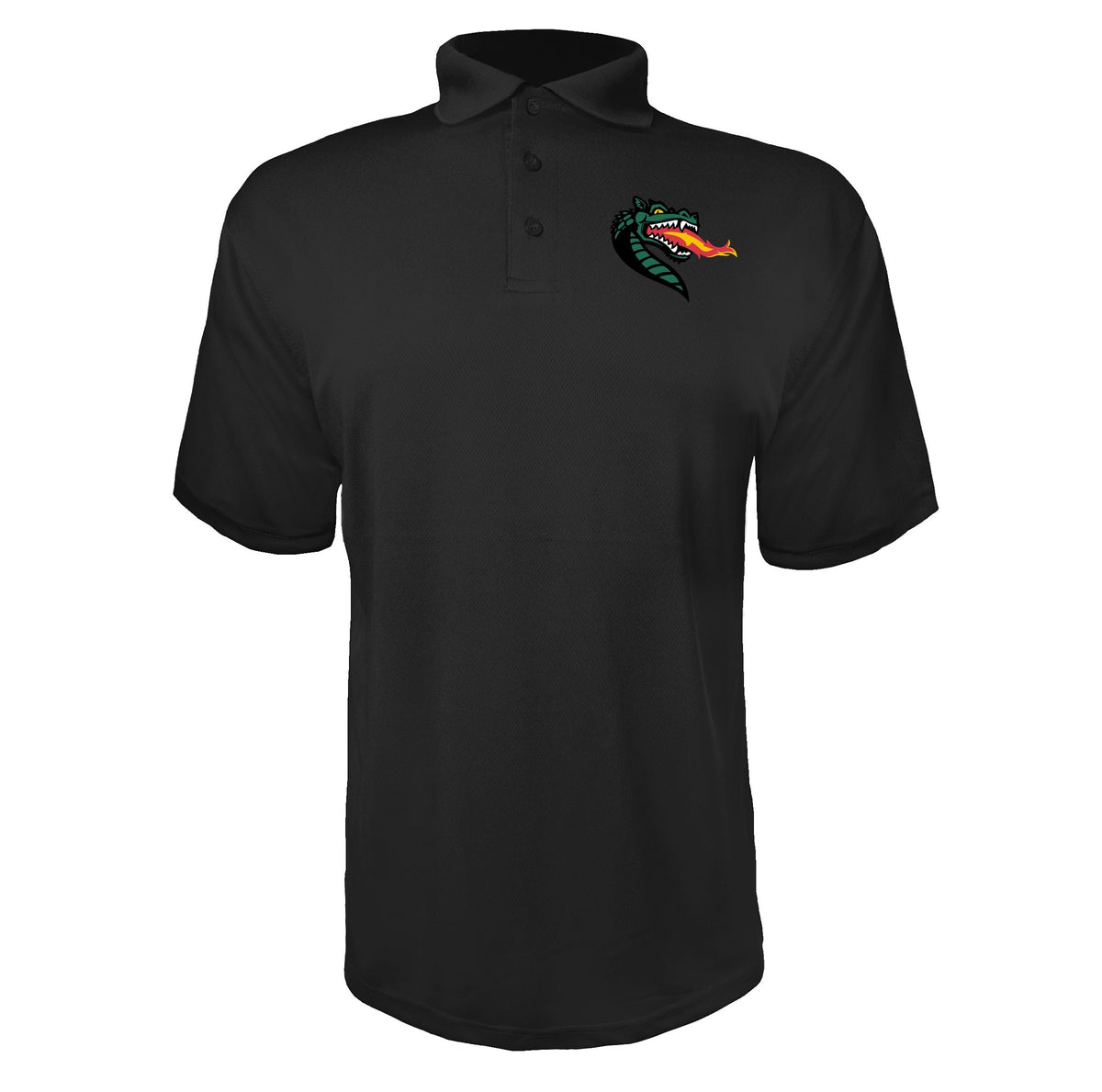 UAB Blazers Black polyester polo