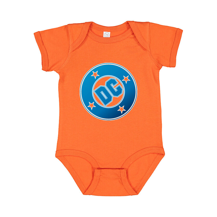 DC Comics Baby Romper Onesie - Orange