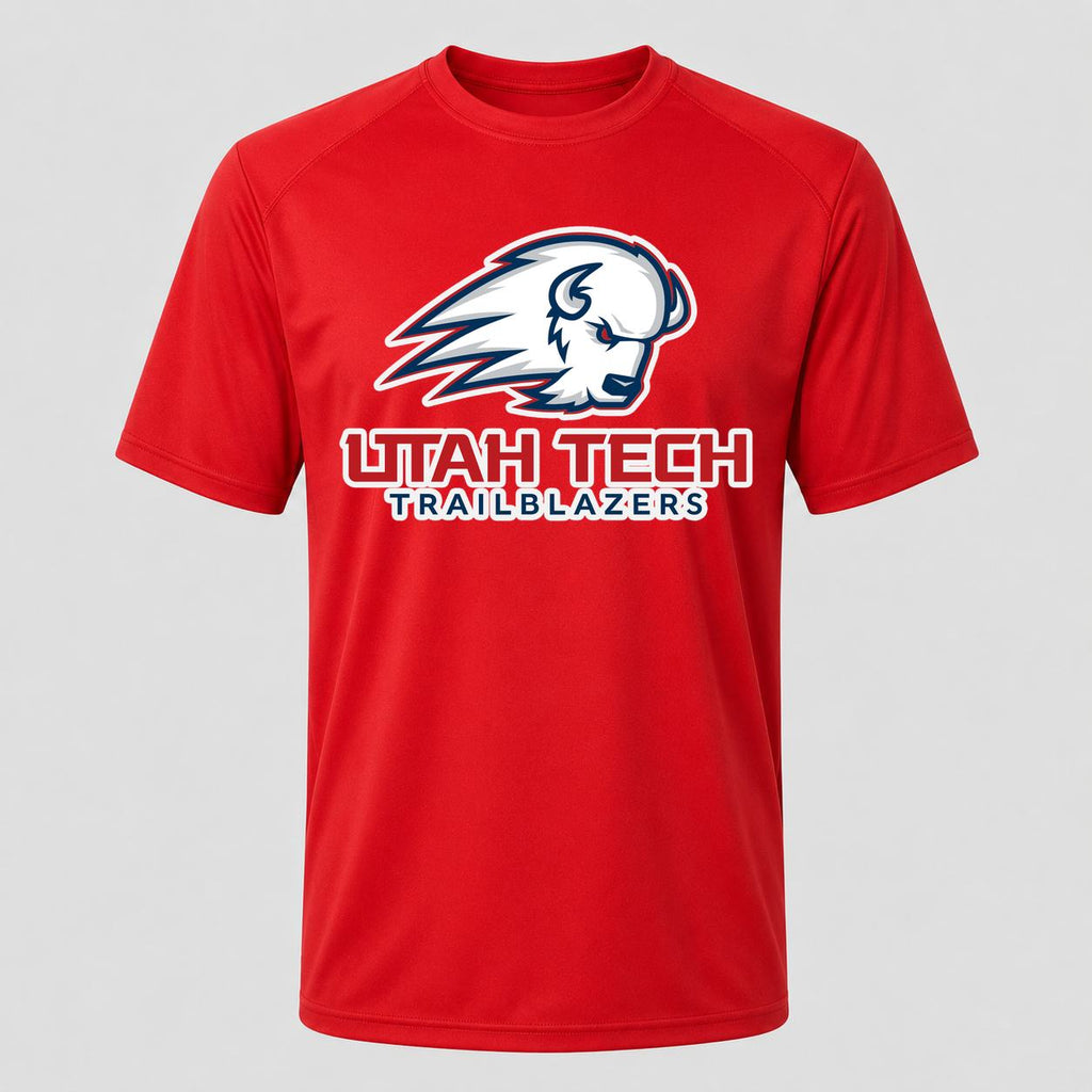 Men's Utah Tech Trailblazers Performance T-Shirt - Red