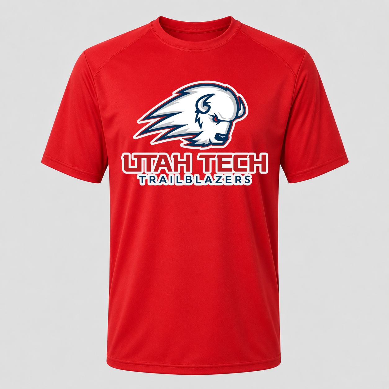 Men's Utah Tech Trailblazers Performance T-Shirt - Red