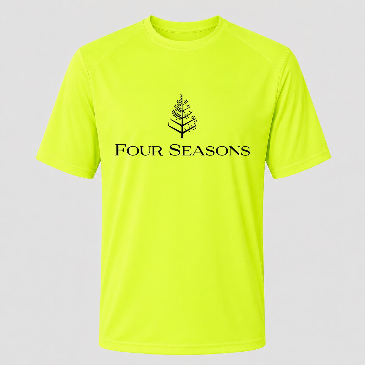 Men's Four Seasons Performance T-Shirt - Safety Green