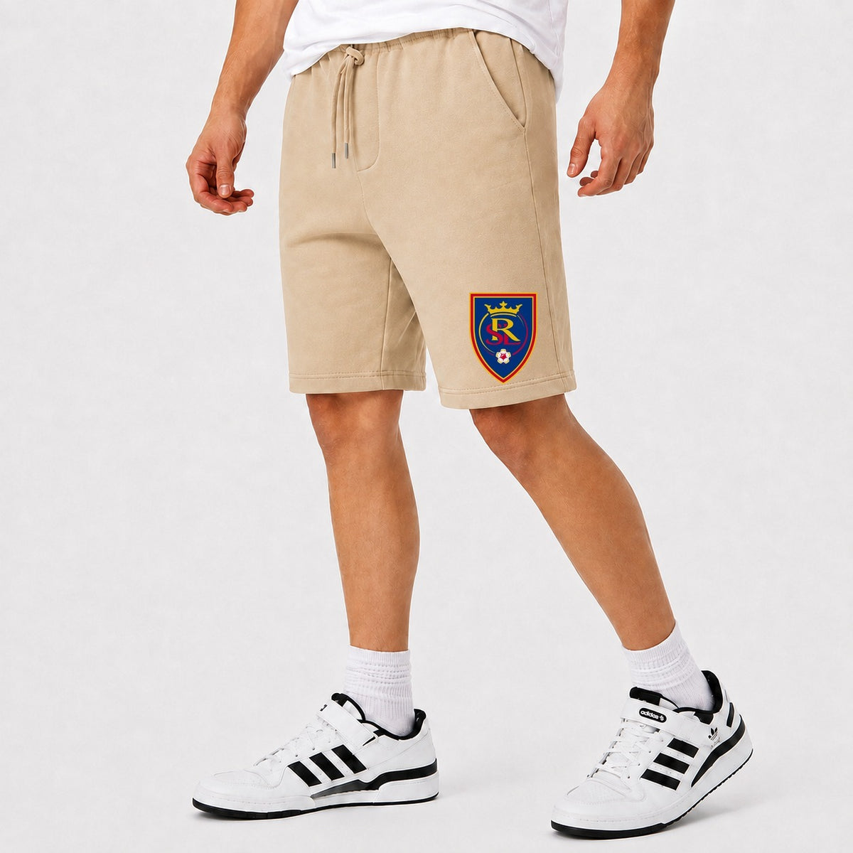 Men's Real Salt Lake Cotton Shorts - Beige