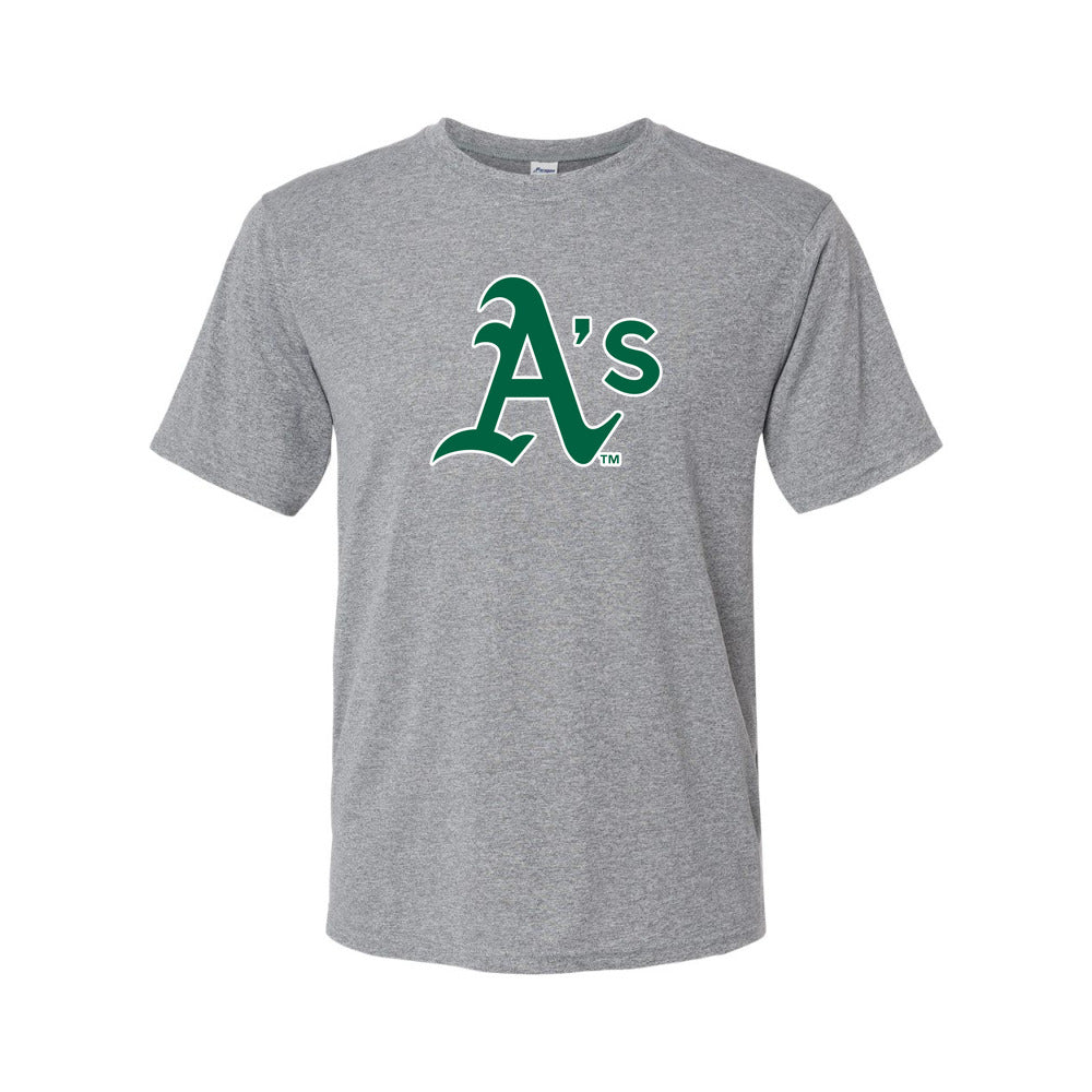 Oakland Athletics Polyester T-Shirt - Gray