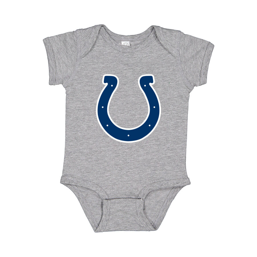 Indianapolis Colts Baby Romper Onesie - Gray