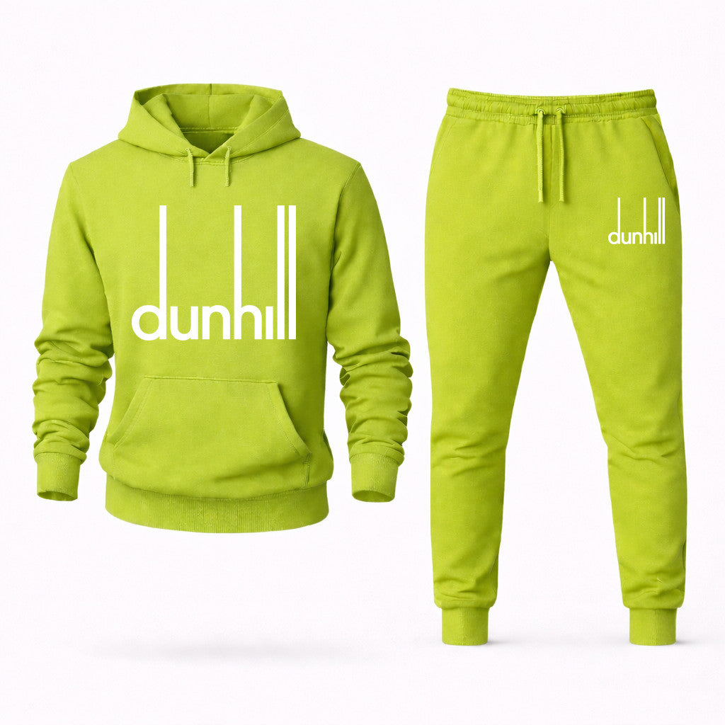 Dunhill Hoodie and Joggers Set - Lime Green