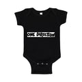 One Direction Baby Romper Onesie - Black