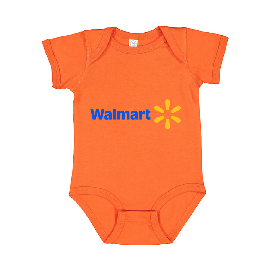 Walmart Baby Romper Onesie - Orange