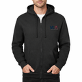 Men's American Volleyball League Zipper Hoodie - Black