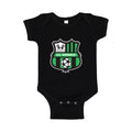 U.S. Sassuolo Baby Romper Onesie - Black