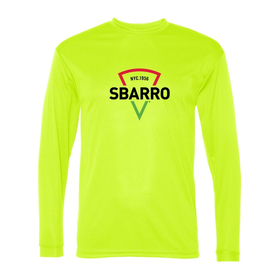 Men's Sbarro Polyester Long Sleeve T-Shirt - Safety Yellow