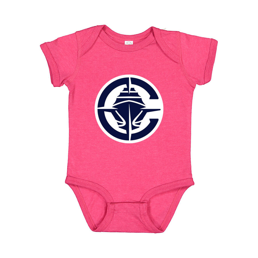 Los Angeles Clippers Baby Romper Onesie - Pink