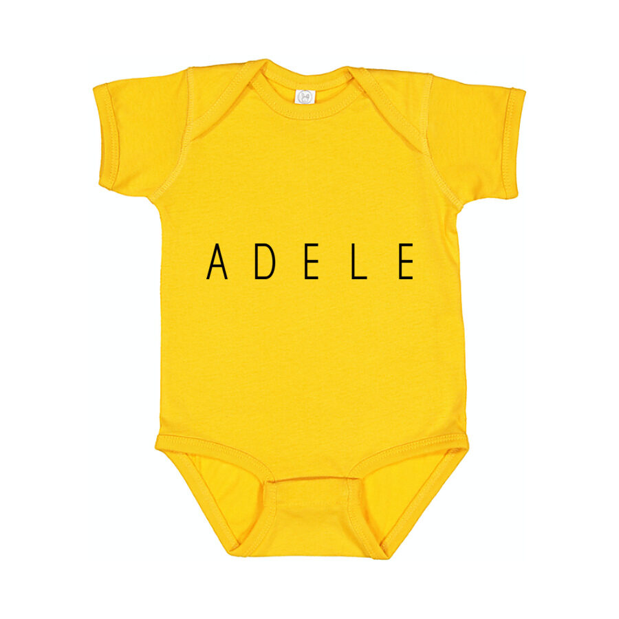 Adele Baby Romper Onesie - Yellow